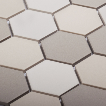 Керамическая мозаика Starmosaic Non-slip Hexagon Small Lb Mix Antislip. (jmt31955) 325x2826 шт