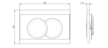 Унитаз c инсталляцией Jacob Delafon Struktura EDF103-00