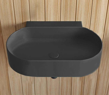 Раковина подвесная Cielo Mare MRLS60SF BA 60 см черный