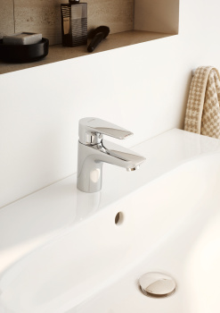 Смеситель для раковины Kludi Pure&solid 340280575 хром