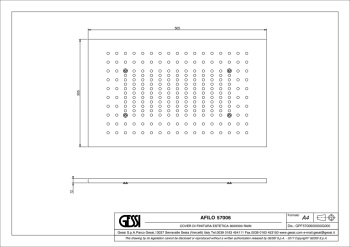Скрытая часть смесителя Gessi Afilo 57006.238 Mirror Steel