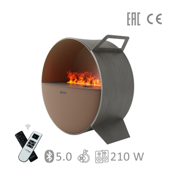 Паровой камин с аудиосистемой UNIO Airtone UN800 68х78х37 см