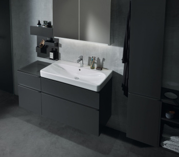 Тумба под раковину Geberit Smyle 500.354.JK.1 темно-серый