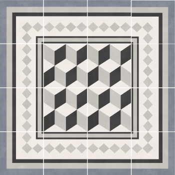 Плитка Decocer Chalet Elegance Base 20x20 м2