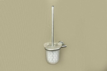 Ёршик туалетный Nofer Line с матовой ручкой 16518.S