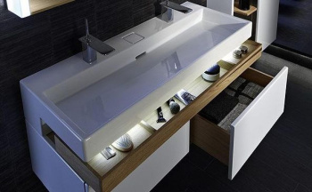 Тумба под раковину 120 см Jacob Delafon Terrace EB1188-442 серый антрацит лак