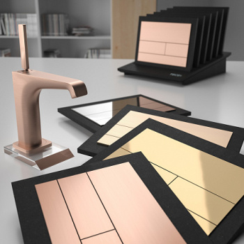 Клавиша смыва Tece Tecesquare 9240841 золото/красный