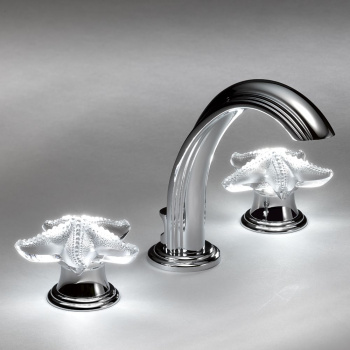 Смеситель для раковины THG Oceania A2C-A02-151LED хром