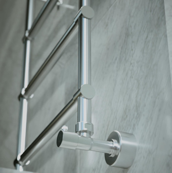 Полотенцесушитель водяной Margaroli Sole 4424703CRF 54x54 хром